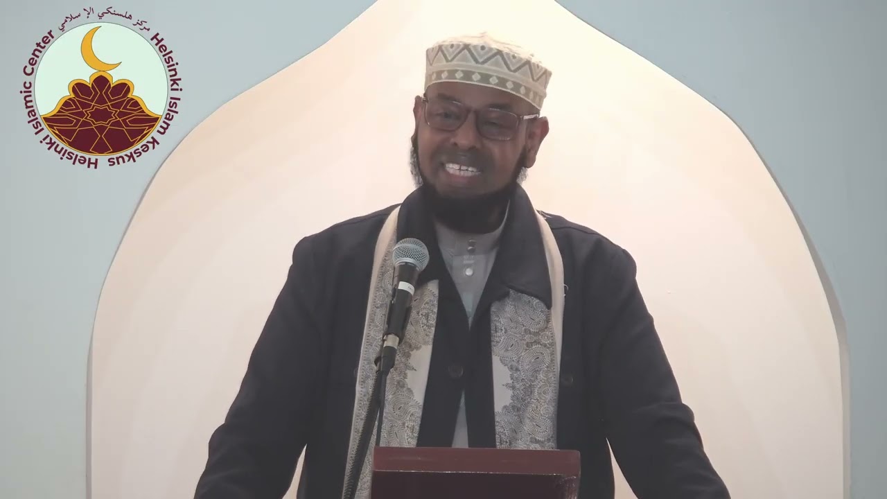 Khutba Jumca - English - Sheikh Abdirisaq Sugulle.