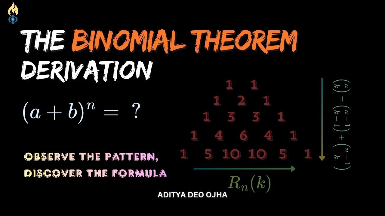 Mastering Binomial Theorem from First Principles | JEE | Aditya Deo Ojha 