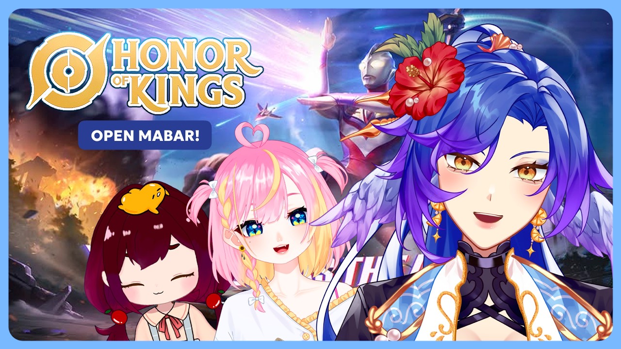 「HONOR OF KINGS」YAAAAY MAIN BARENG @ringo_fujii @ellenamociela [VTUBER ID]