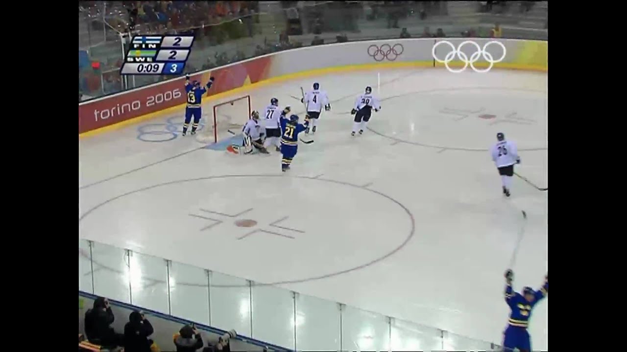 Finland vs Sweden - Men's Ice Hockey Final - Turin 2006 Winter Olympic Games