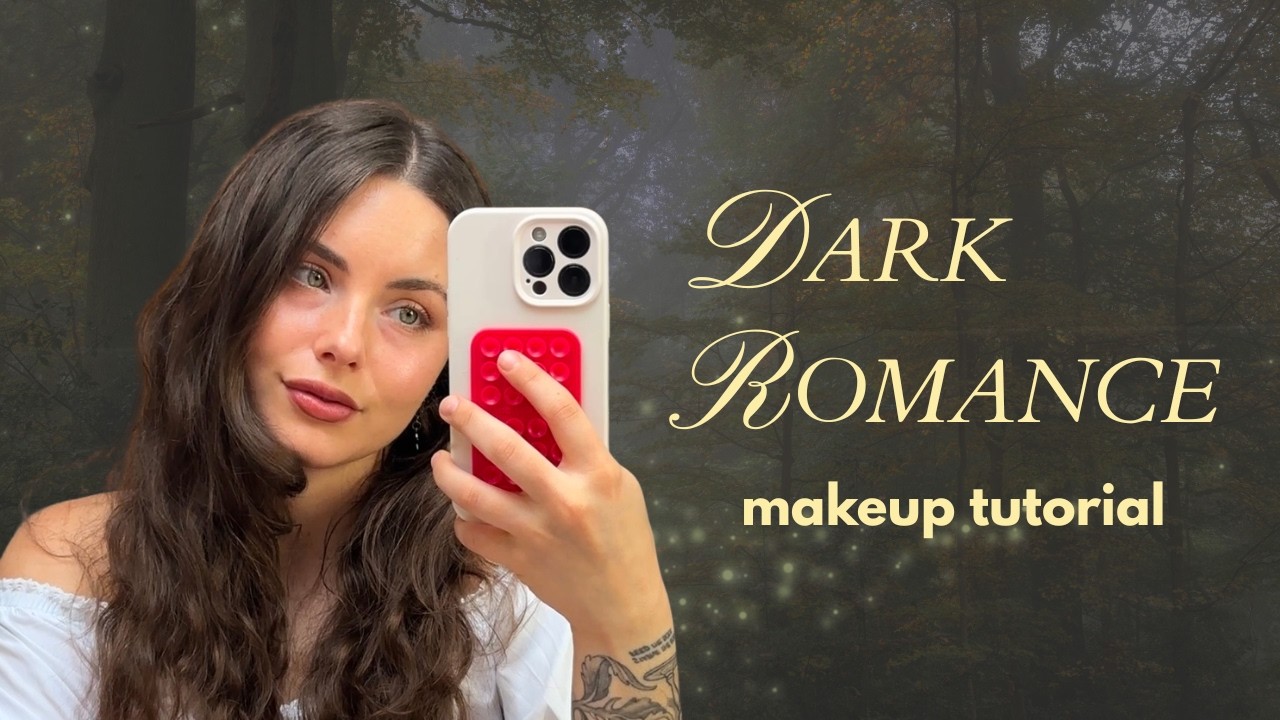 MAKEUP TUTORIAL: ethereal dark romance makeup