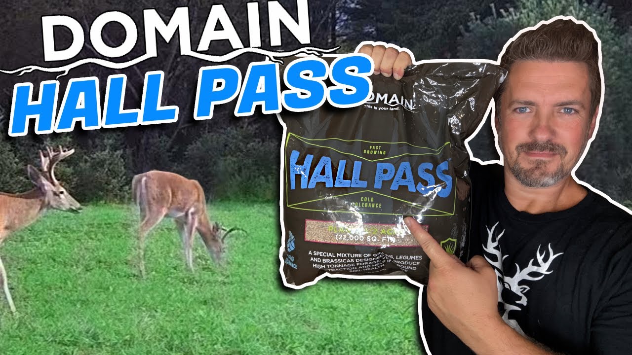 ⏰🌱🦌Last Minute Food Plot? Hall Pass from Domain Outdoor Tilled with Black Boar S-Tine Cultivator