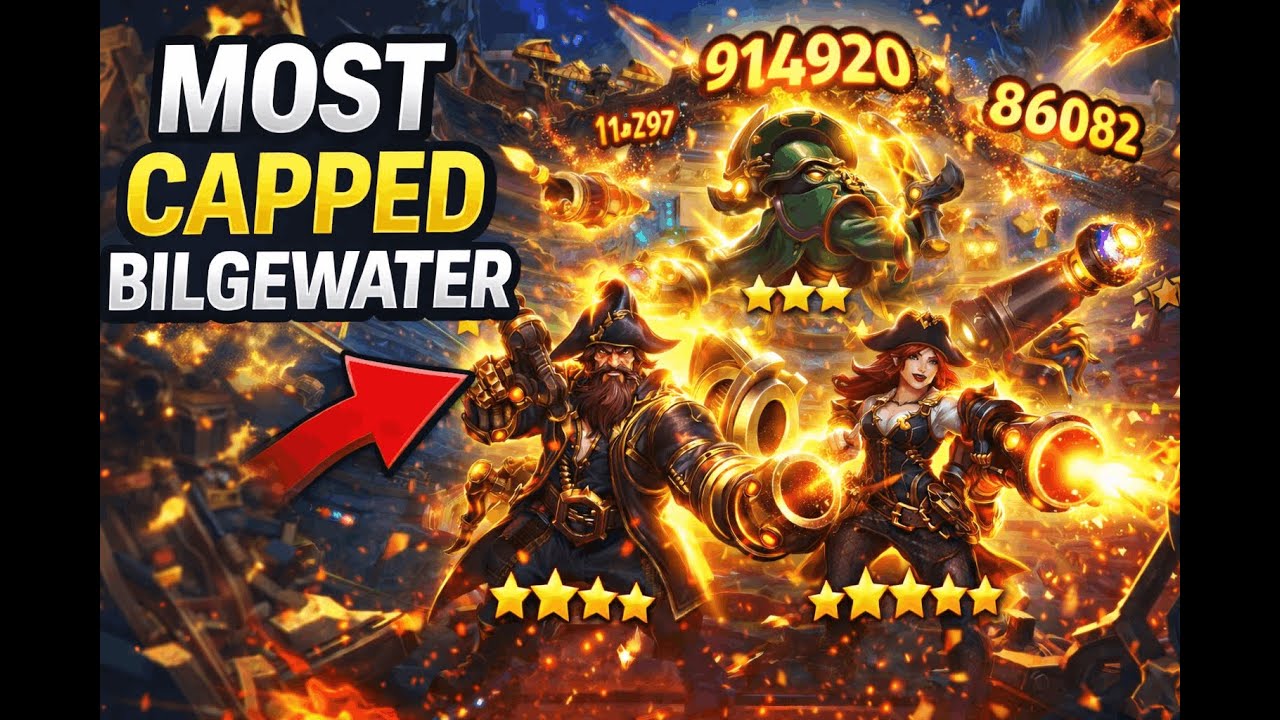 The Most Capped Bilgewater Comp EVER 💣 | INSANE TFT Set 16 Game