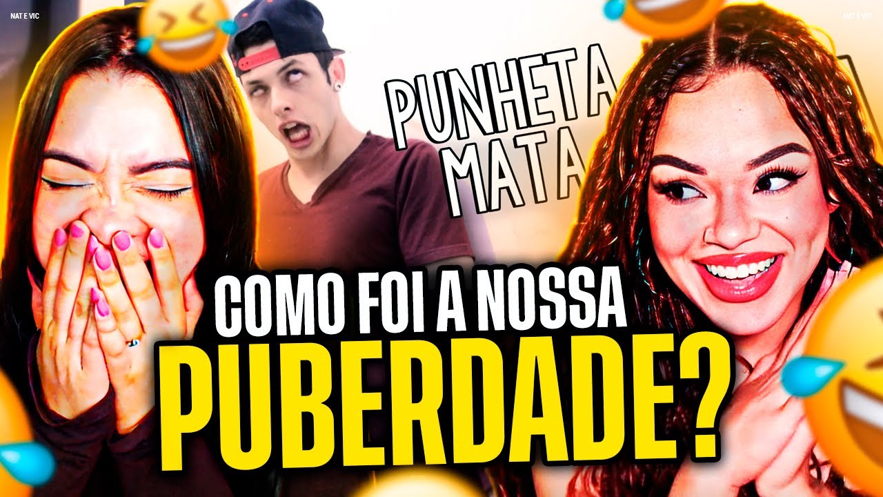 CARACOL RAIVOSO: COMO FOI MINHA PUBERDADE ( ͡° ͜ʖ ͡°) | Nat & Vic MV [REACT]