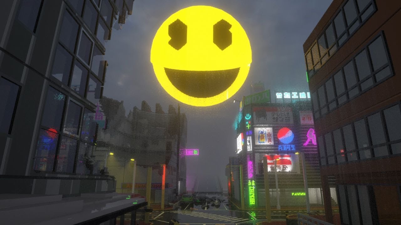 PAC-MAN Tear Down THE WORLD Simulation