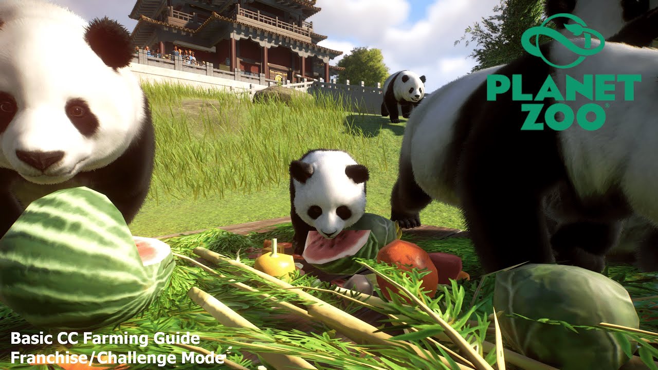 Planet Zoo - Basic CC Farming Guide - Franchise/Challenge Mode
