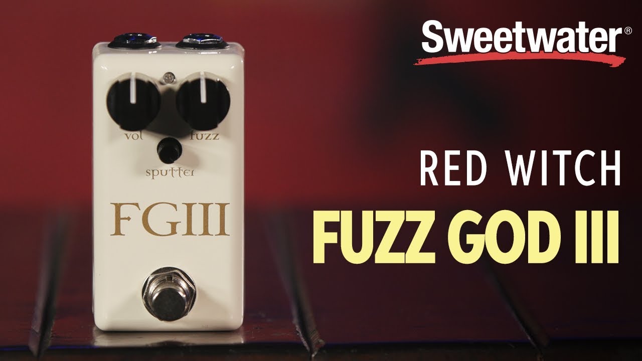 Red Witch Fuzz God III Fuzz Pedal Demo
