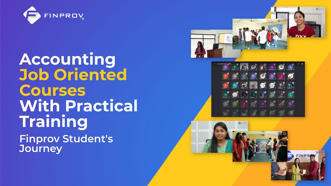 Accounting Job Oriented Courses With Practical Training | Finprov Student's Journey