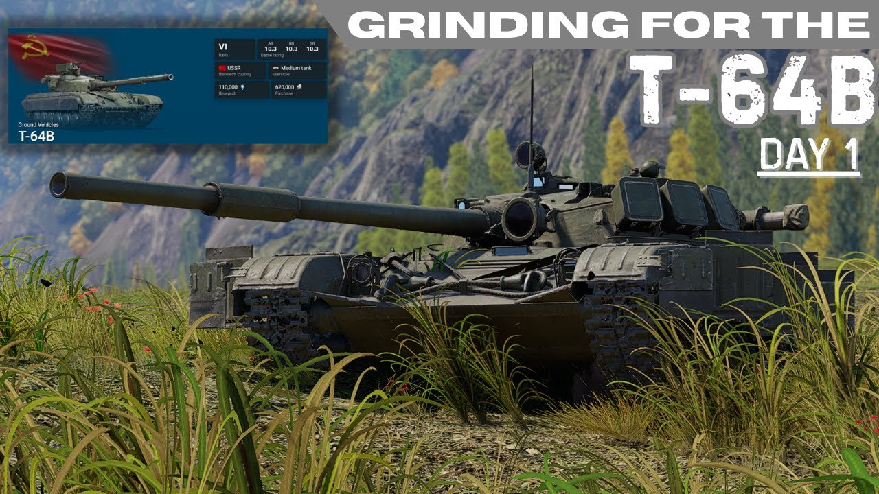 Grinding for the T-64B + Tech Tree Change?