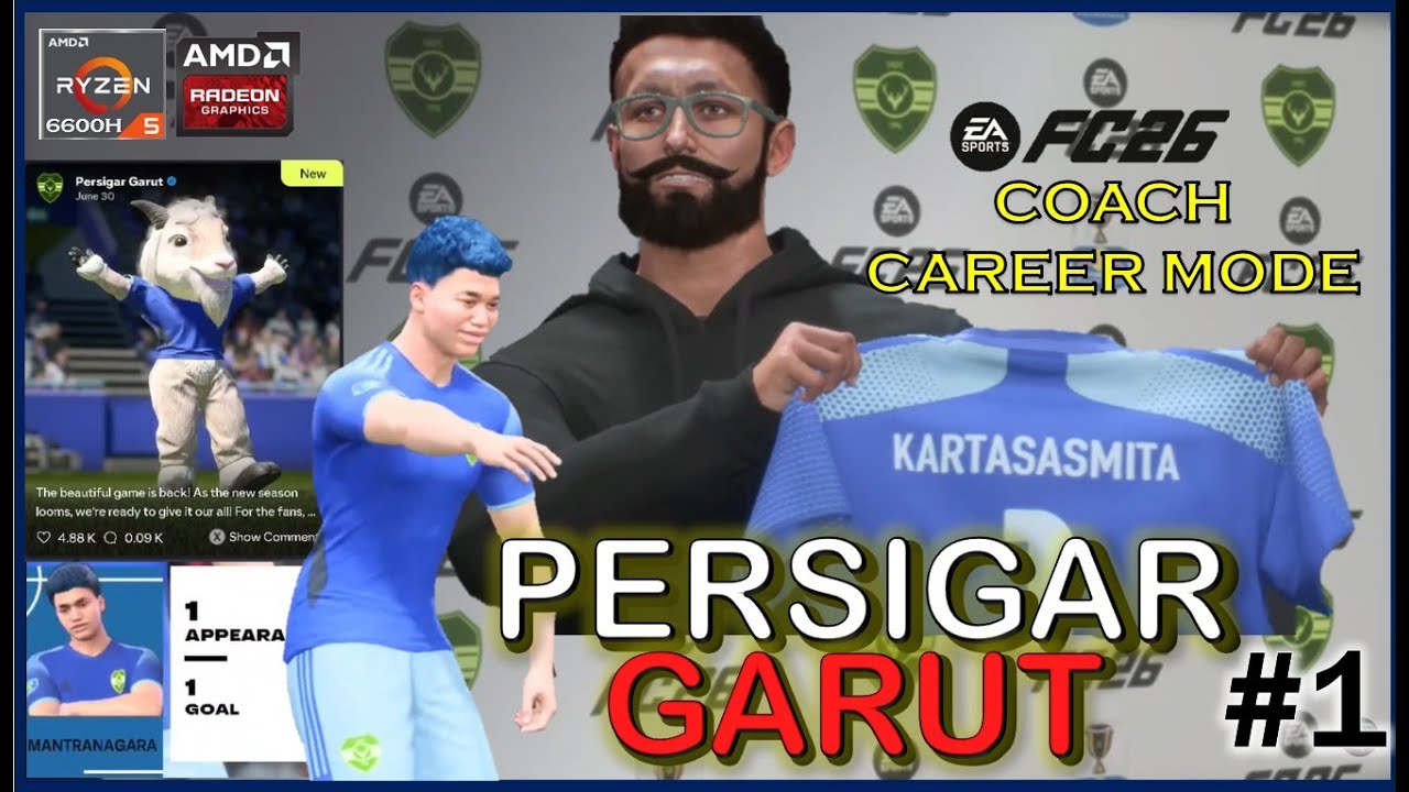 FC26 Perjalanan PERSIGAR GARUT di Liga 3 Nusantara