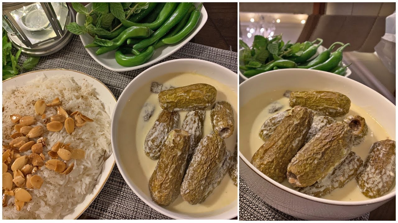 كوسا باللبن / شيخ المحشي عالطريقة السورية || Sheikh El Mahshi / Kousa Bil Laban Recipe