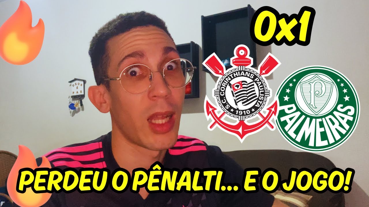 DERROTA INACREDITÁVEL! REACT-CORINTHIANS 0x1 PALMEIRAS