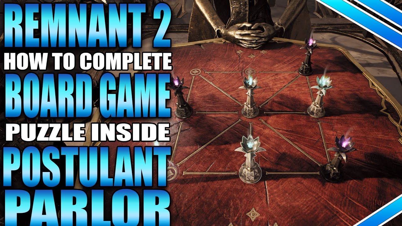 How To Beat The NPC Board Game Puzzle Postulant's Parlor In Remant 2 (Chess, Checkers, Tic Tac Toe)