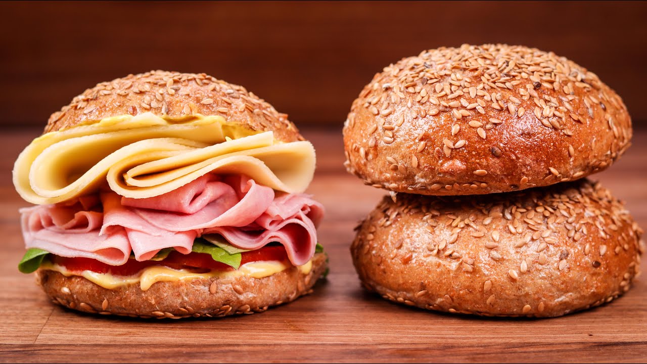 How to Make Seeded Wholegrain Spelt Flour Rolls | Healthy & Tasty