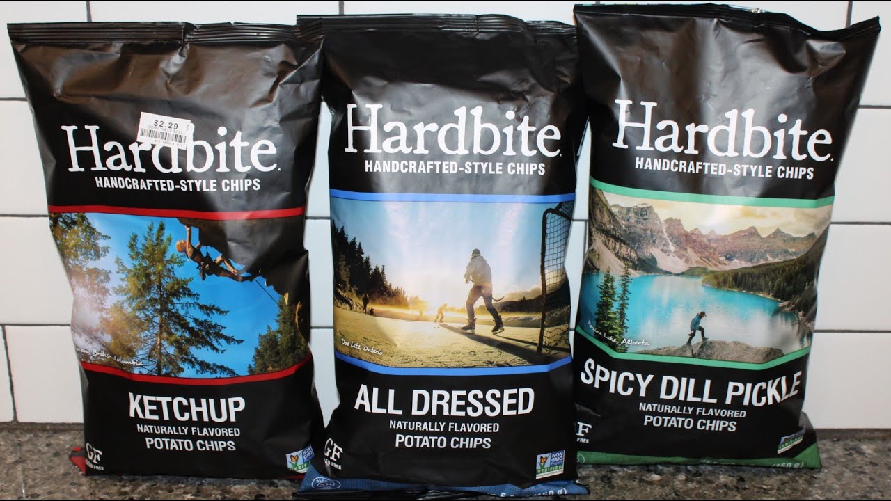 Hardbite Potato Chips: Ketchup, All Dressed & Spicy Dill Pickle Review