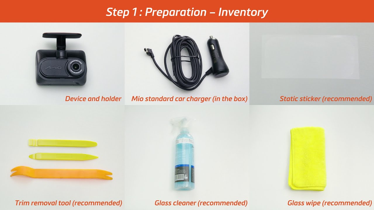 How to install Mio Dash Camera (EN)