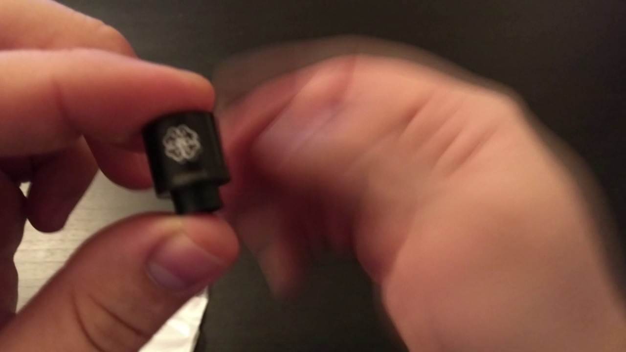 Gearbest Pt 510 Aluminum Drip Tip  -  BLACK