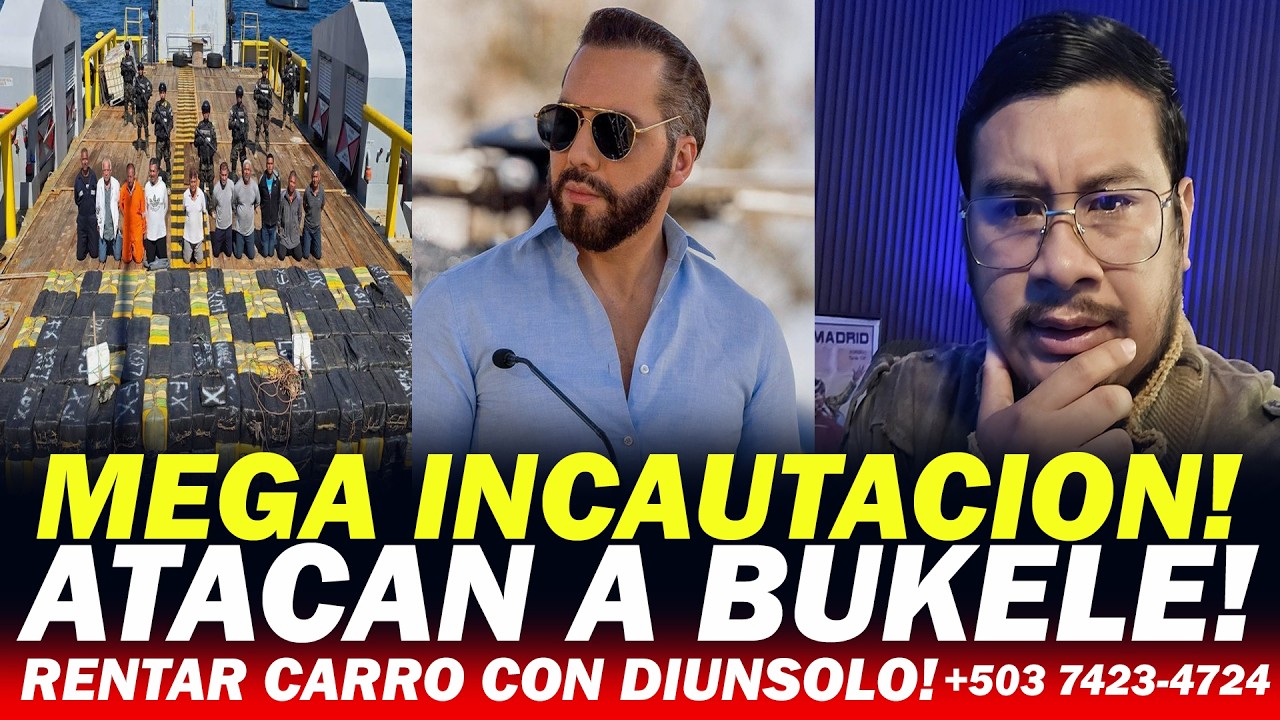 ULTIMA HORA ! MEGA INCAUTACION  INFORMA BUKELE ! ALGUNOS HONDUR3ÑOS ATACAN ANAYIB !