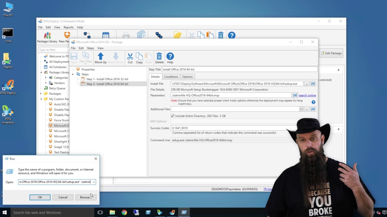 Deploy the Office Customization Toolkit Remotely