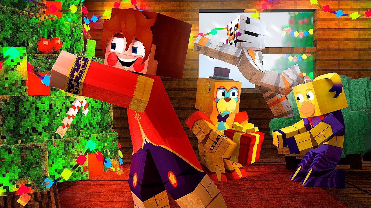 MERRY CHRISTMAS in Minecraft FNAF