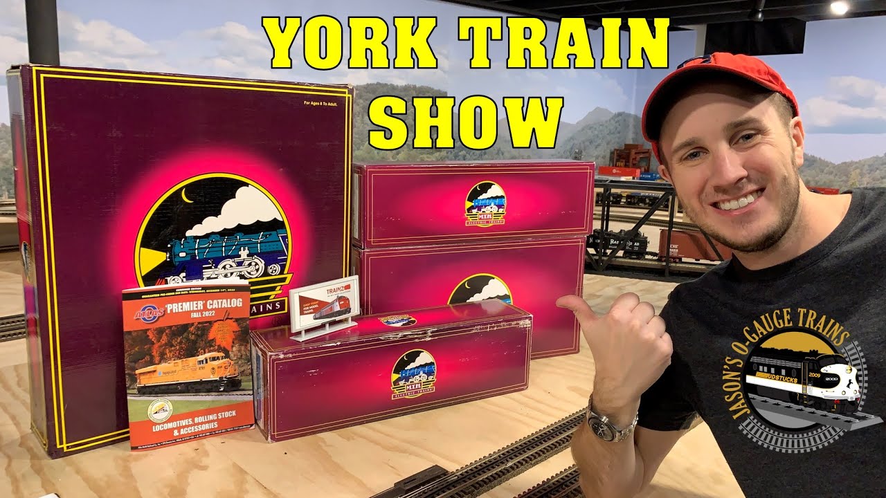 TCA YORK Train Show Fall 2022 Recap - Jason's O-Gauge Trains