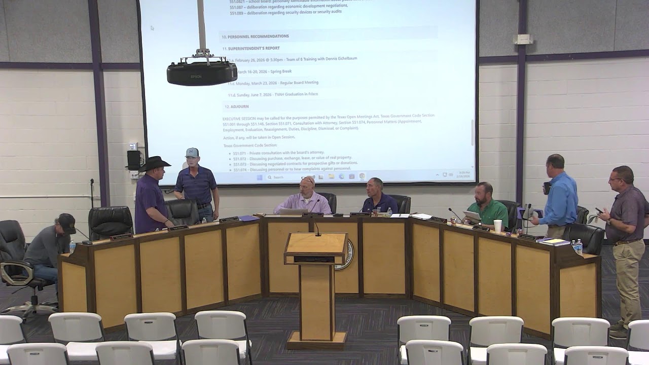 Board Meeting - 2026/2/19