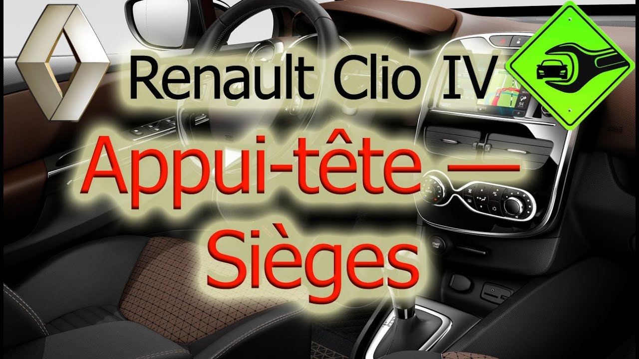 Renault Clio IV | Appui tête — Sièges
