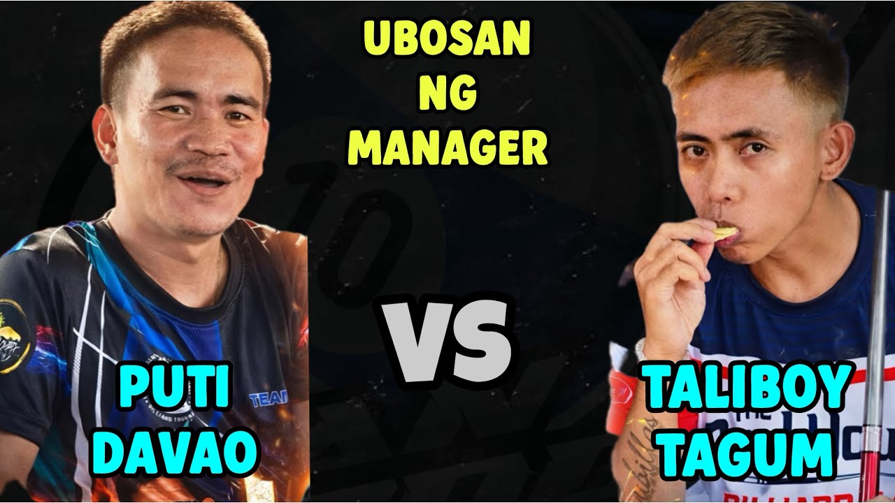 Taliboy Tagum 🆚 Puti Davao - 10 Balls Parehas 55K