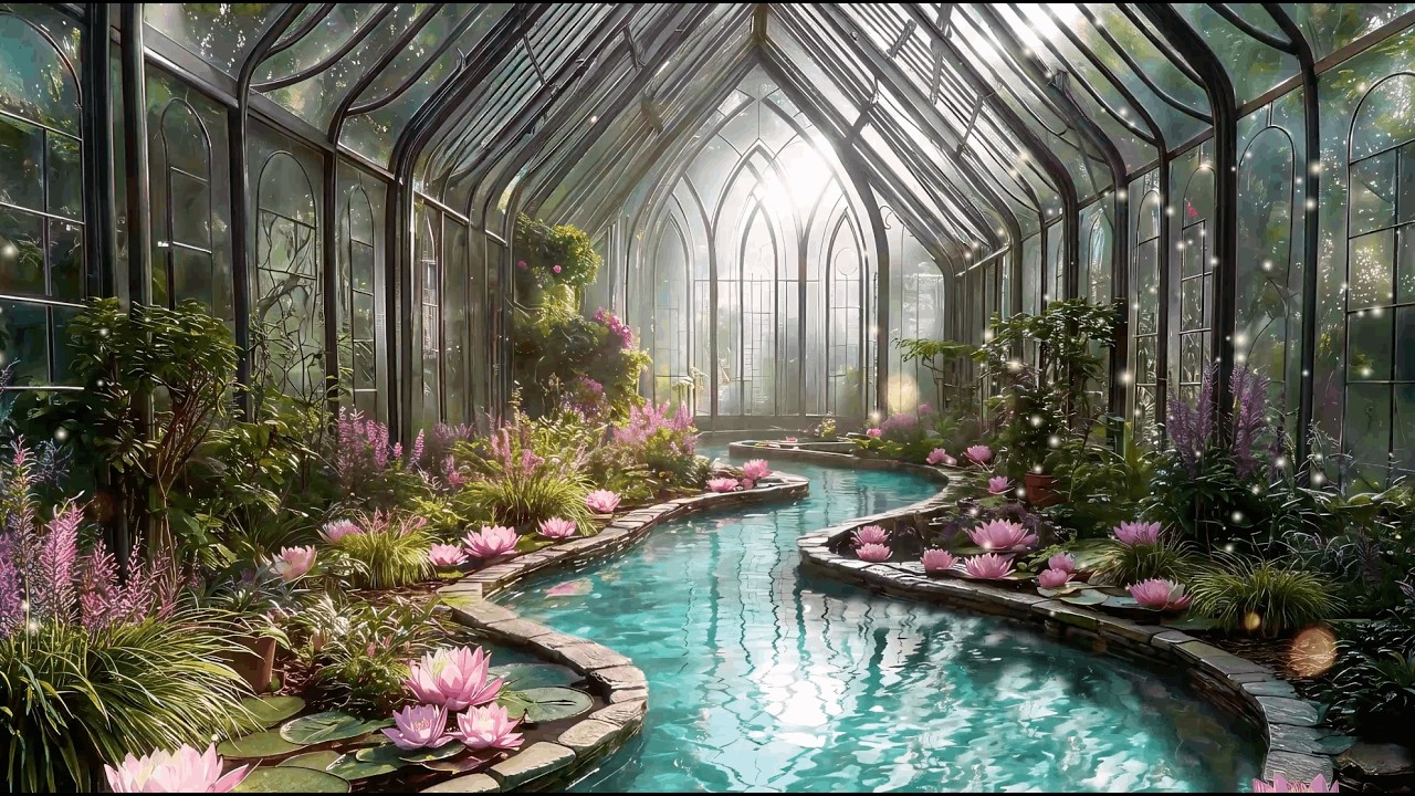 Enchanting Garden for Deep Relaxation | Relaxing Meditation
