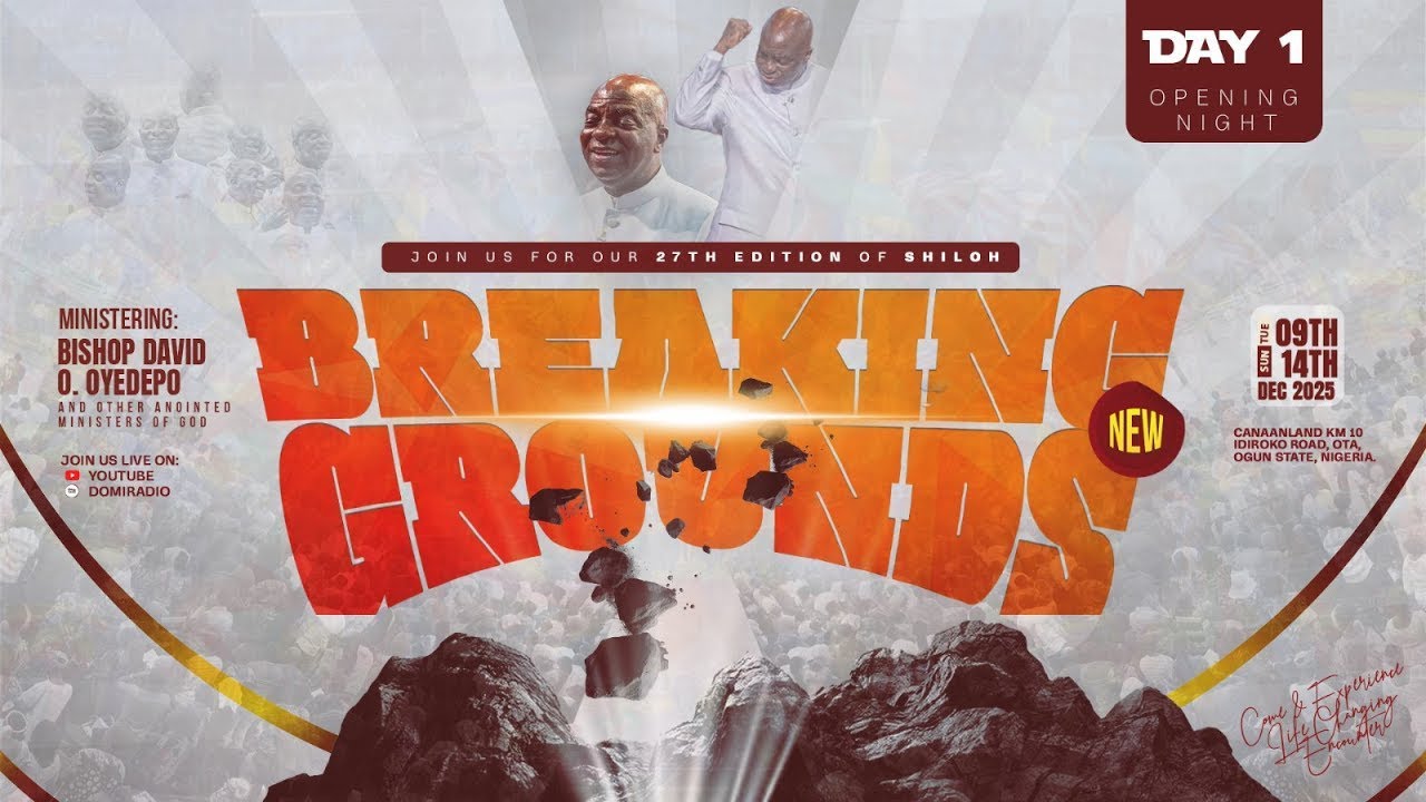 SHILOH 2025 | DAY 1 | GATEWAYS TO COMMANDING THE SUPERNATURAL | BISHOP DAVID OYEDEPO