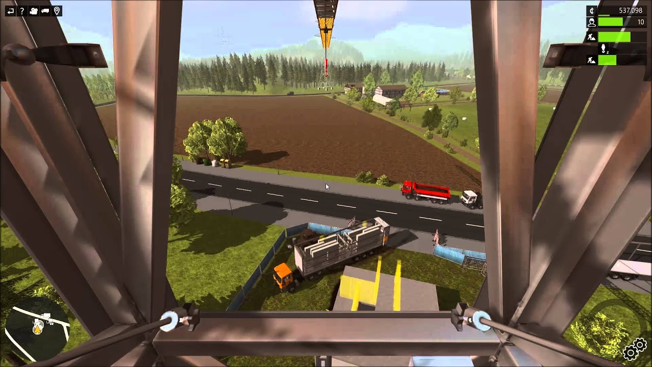 Let's Play Bau Simulator 2015 Teil 46 - Modernes Haus mit Flachdach und großem Teich | Liongamer1