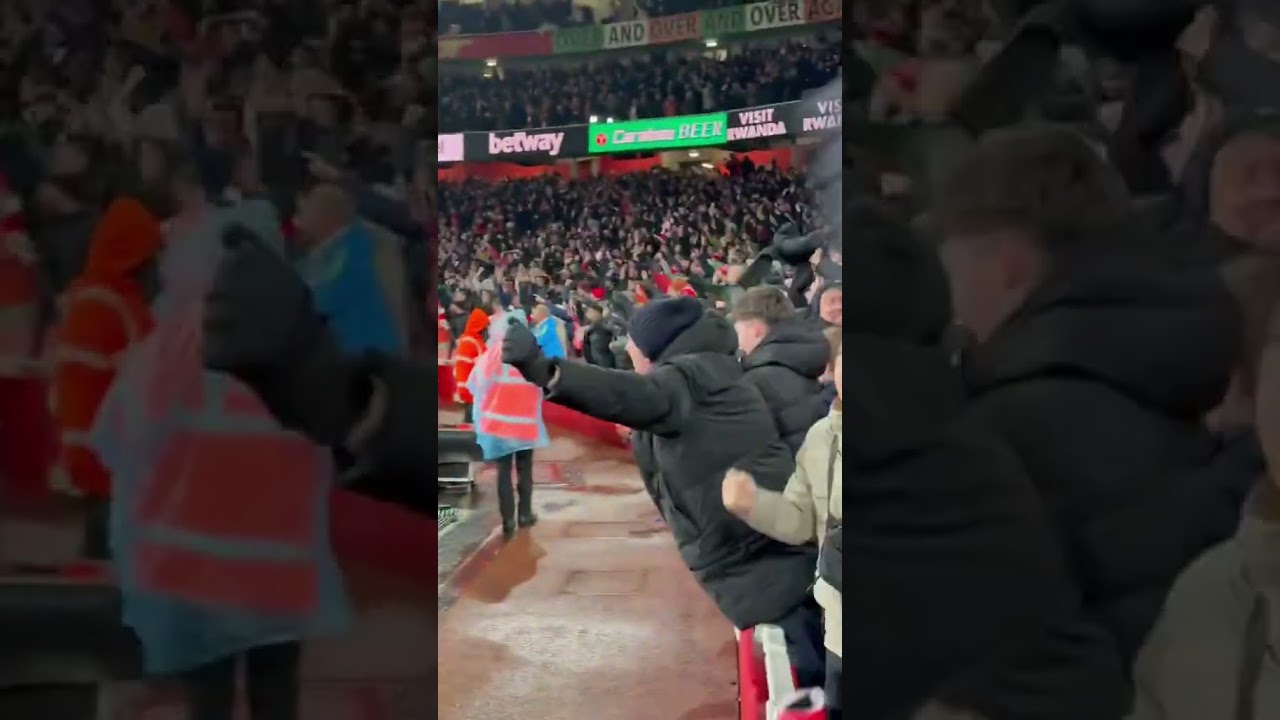The moment Kai Havertz 🇩🇪 put Arsenal in to the final of this season’s Carabao Cup 😍