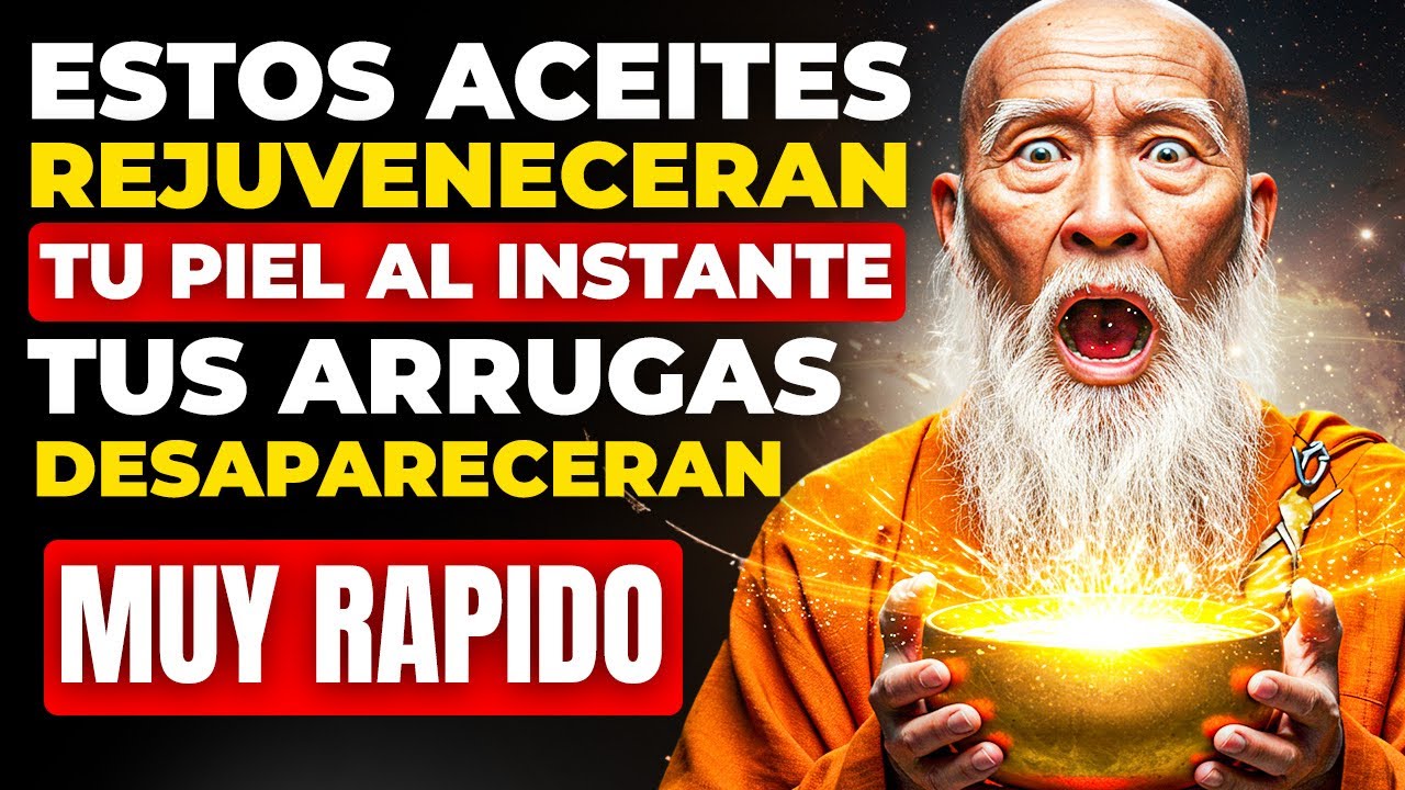 3 ACEITES M&Aacute;GICOS QUE REJUVENECEN TU PIEL EN TAN SOLO 1 SEMANA | Sabidur&iacute;a Budista
