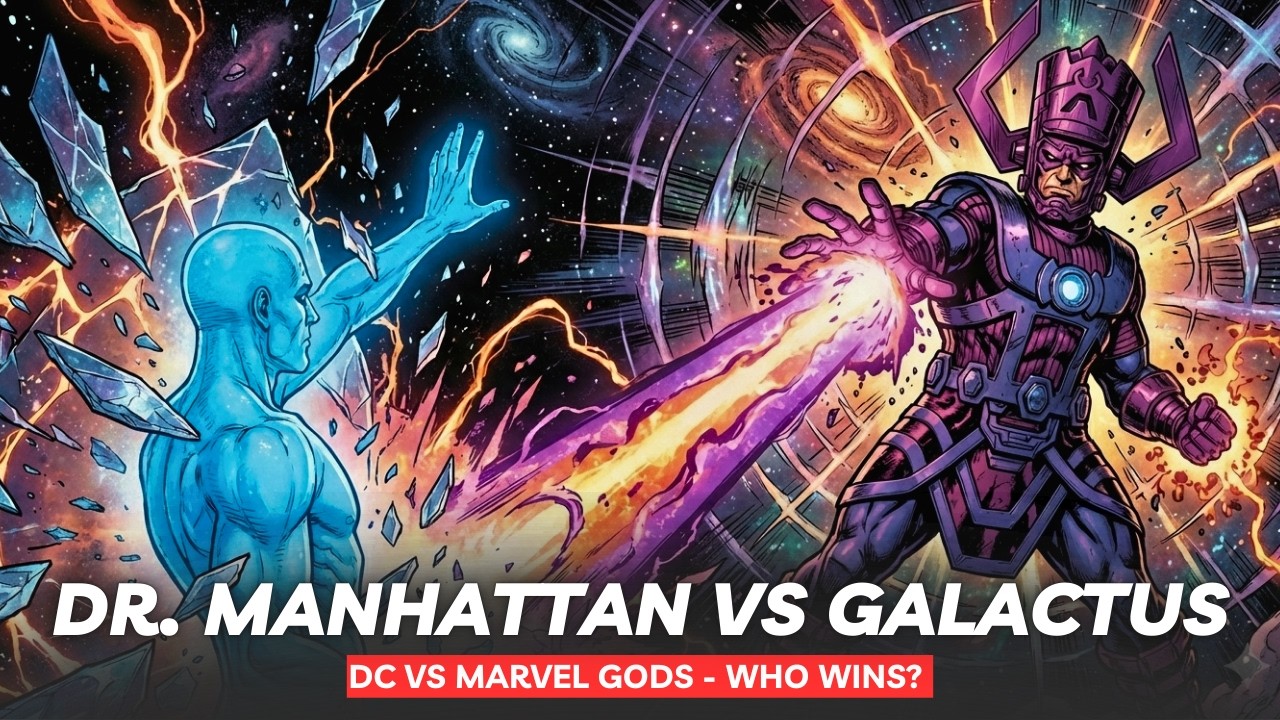 Dr. Manhattan vs Galactus: Who Wins? (DC vs Marvel GODS)