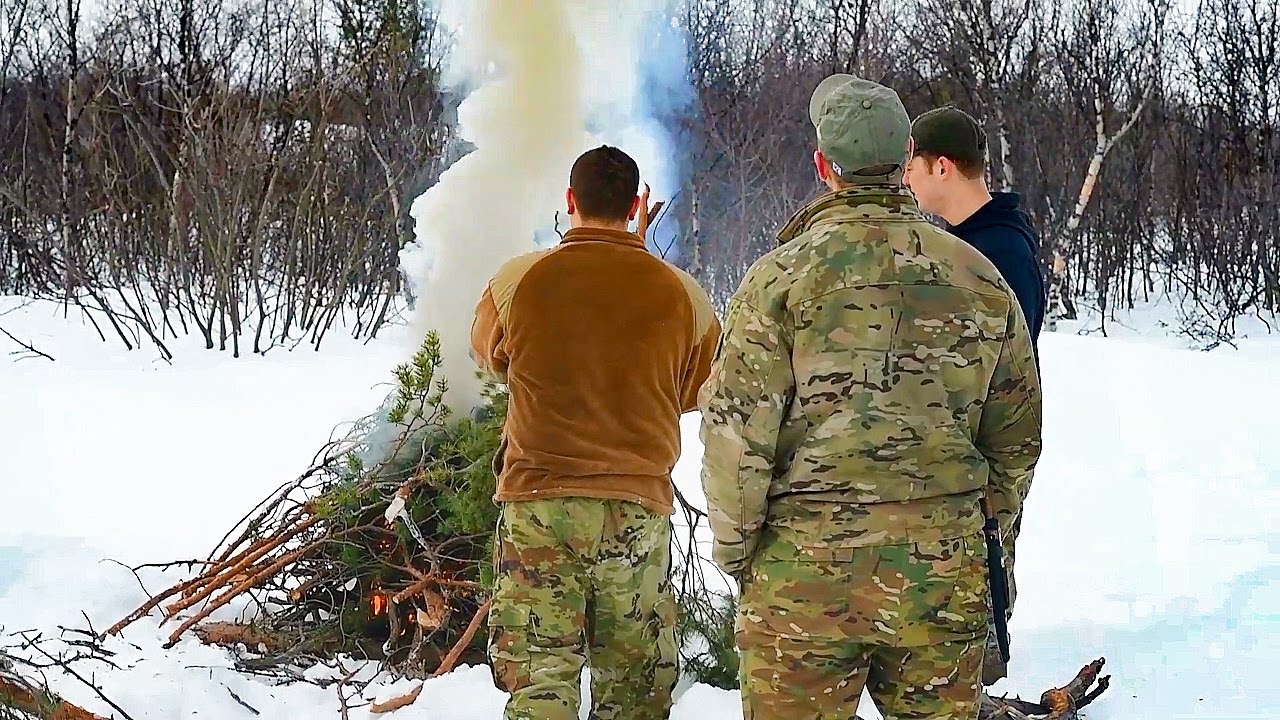 SOW Air Commandos in Extreme Cold Weather | Arctic Survival Training in Norway