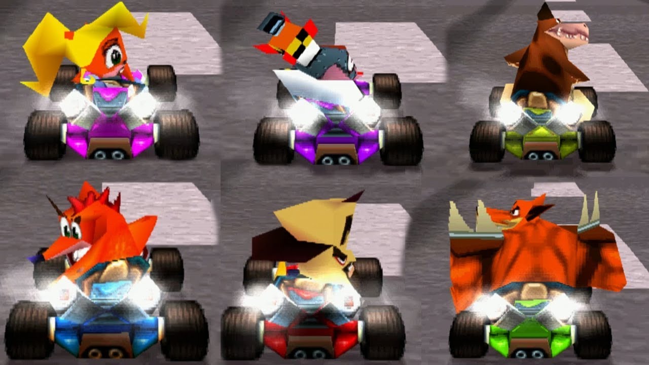 Crash Team Racing - R animation