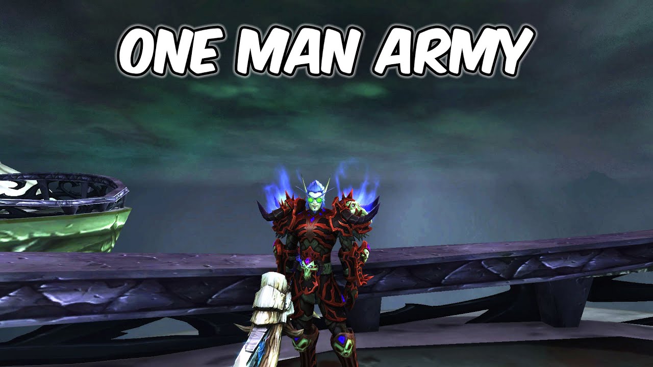 One Man ARMY - 9.2.5 Blood Death Knight PvP - WoW Shadowlands PvP