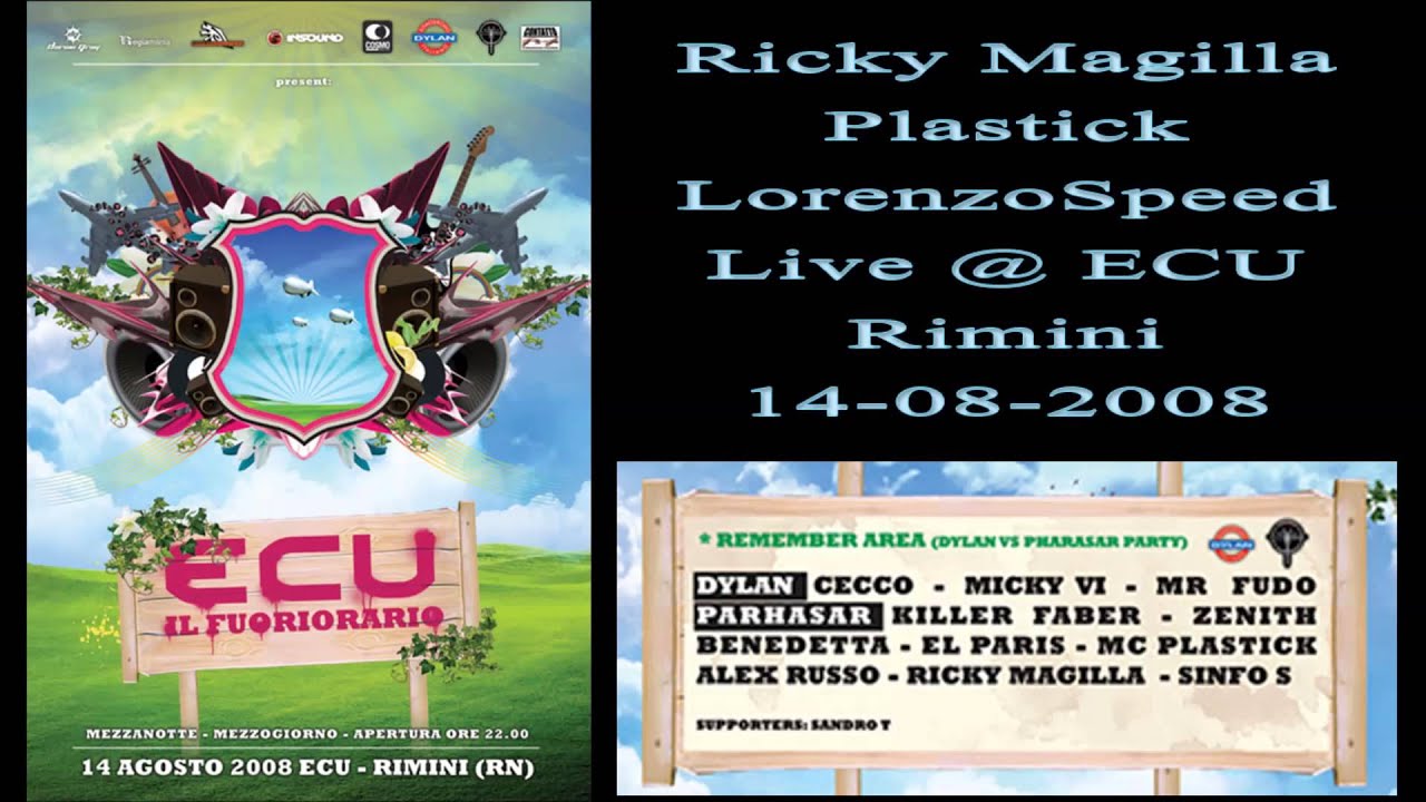 Ricky Magilla, Plastick_& LorenzoSpeed (ECU - Rimini) 14-08-2008