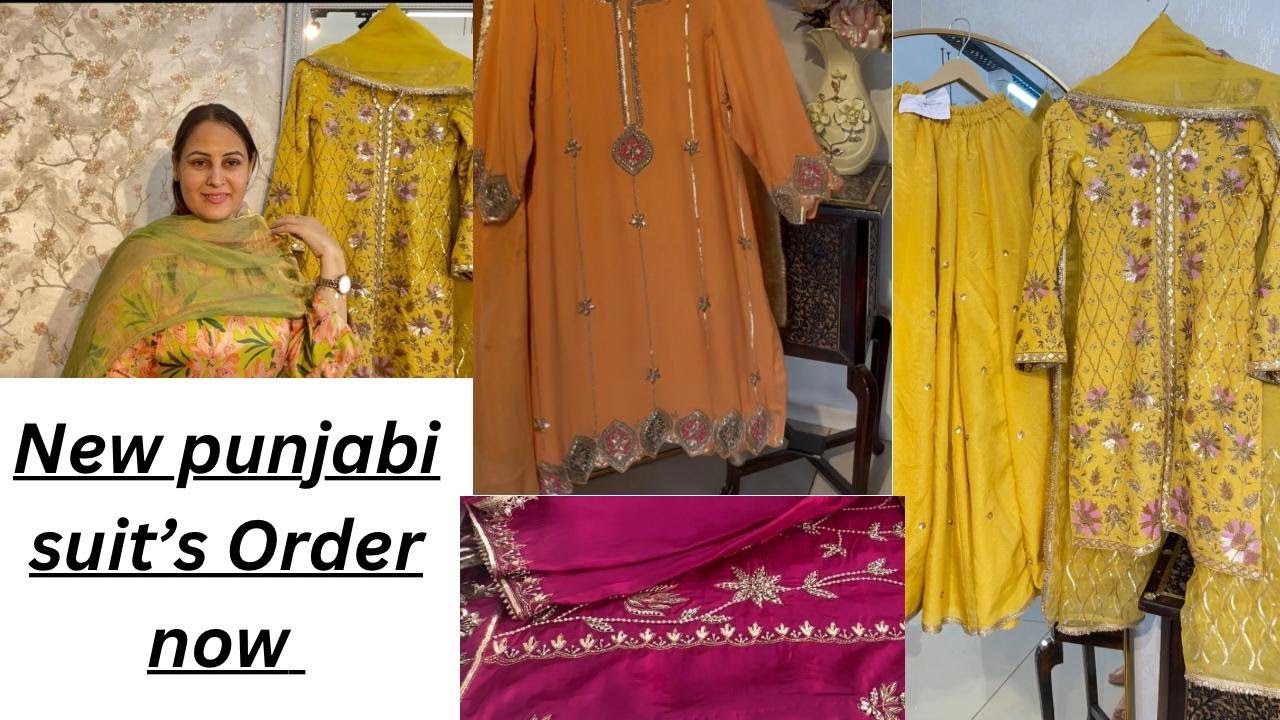New Punjabi suit’s || Elegant Punjabi suit designs you must try || #fashion #design #suit #wedding
