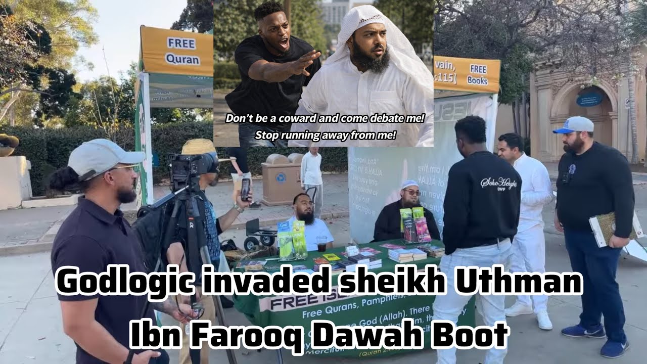 Godlogic Humiliated Uthman Ibn Farooq Sheihk In There Own Dawah Boot (Ibn Footnote Ran Away)