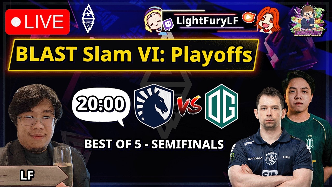 🔴[Dota2] OG⚔️Liquid (Bo5)🏆BLAST Slam VI: Playoffs รอบ Semifinals