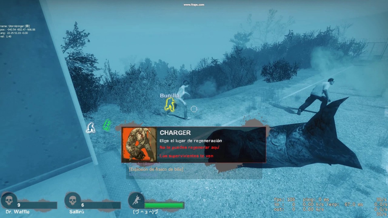 Left 4 Dead 2 Charger attacks P2 🔝 ✅  🏅