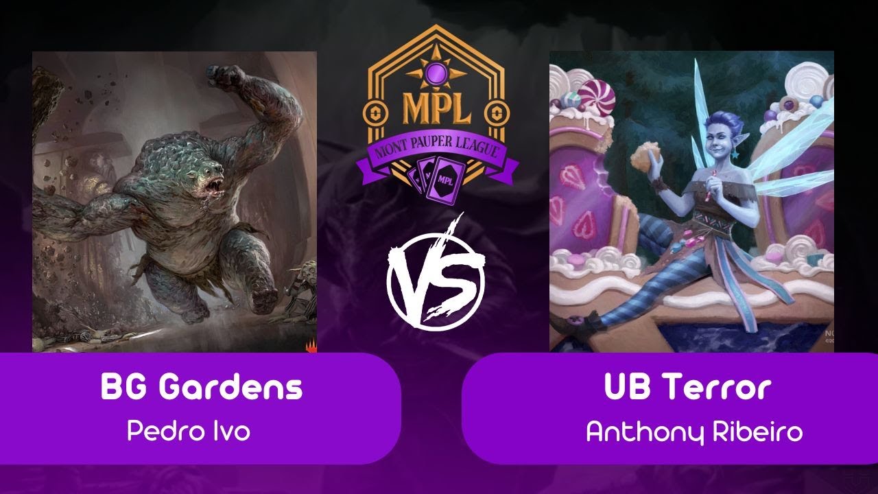 [Pauper na Mont] BG Garndes VS UB Terror (R 02 - 07/10/2025)