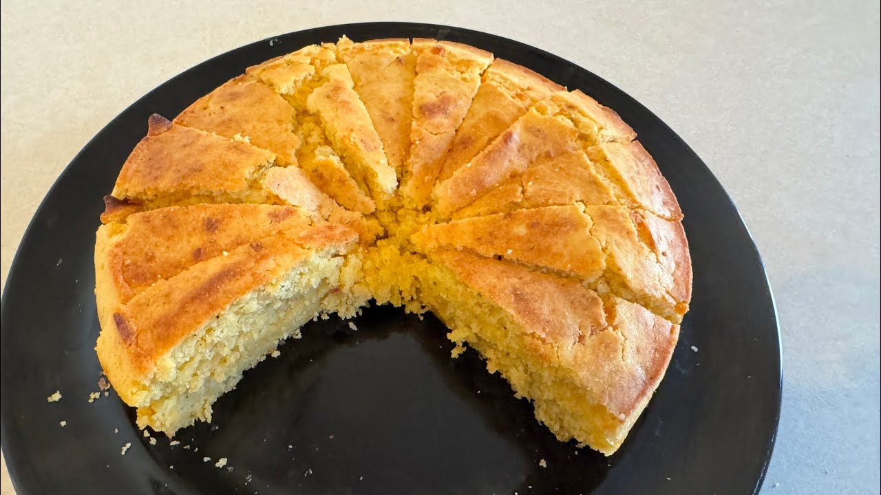 Cheddar Cheese Cornbread in the Ninja Foodi