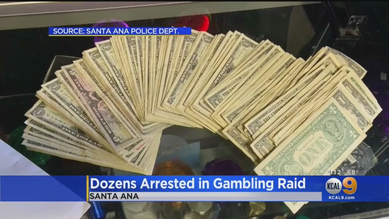 Illegal Gambling Ring Raided In Santa Ana Strip Mall