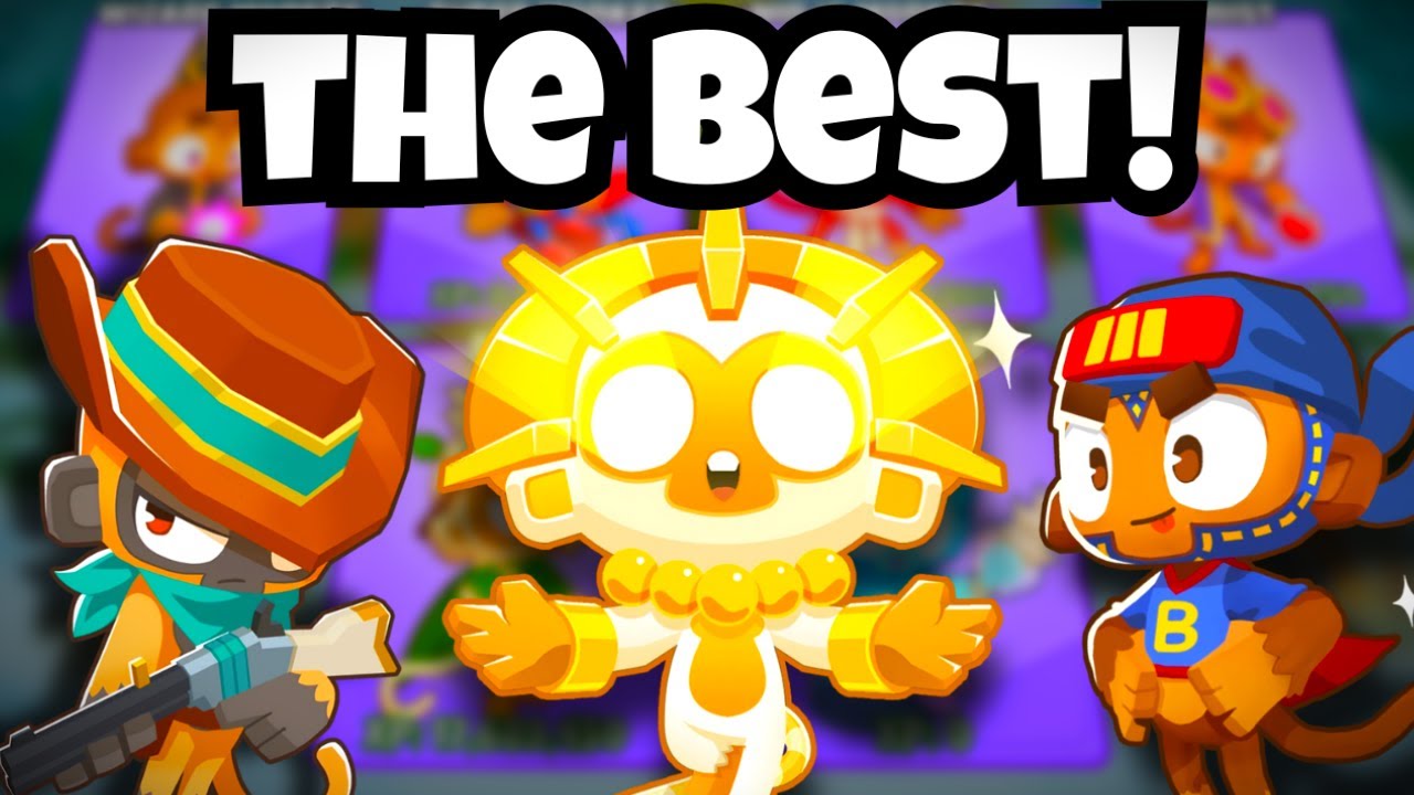 The Top 10 BEST Monkeys in BTD6!