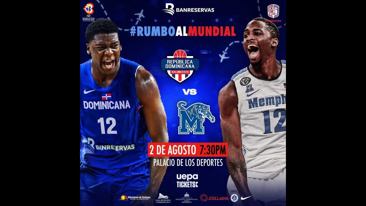 Partido Amistoso Rep. Dominicana vs Memphis