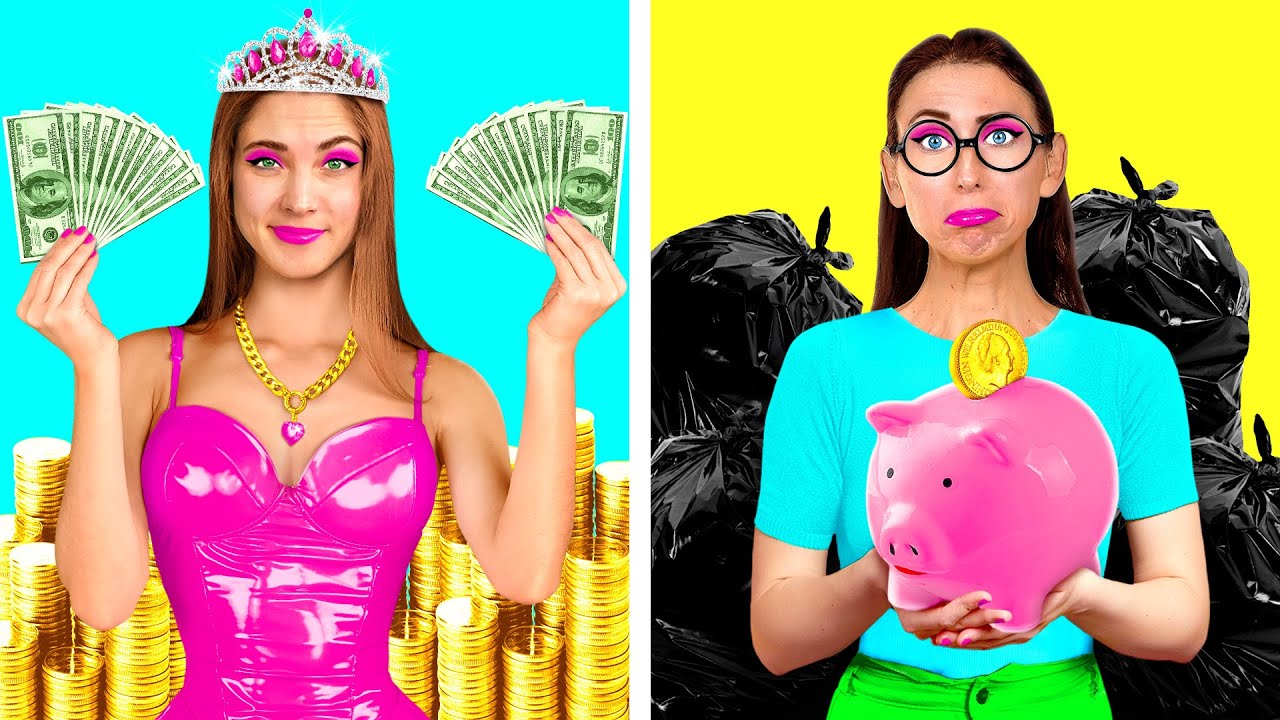 Studenți Bogați vs Studenți Săraci Best Funny Challenges