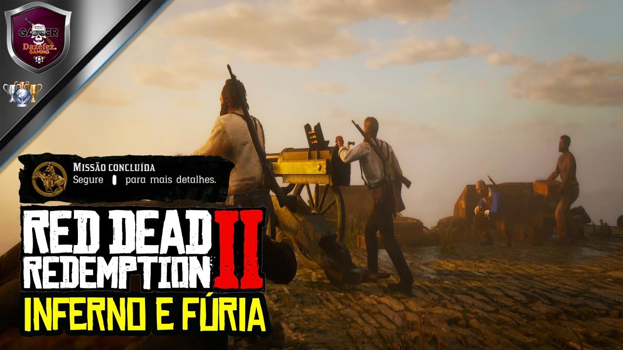 Red Dead Redemption 2 | Inferno E Fúria - Ouro.