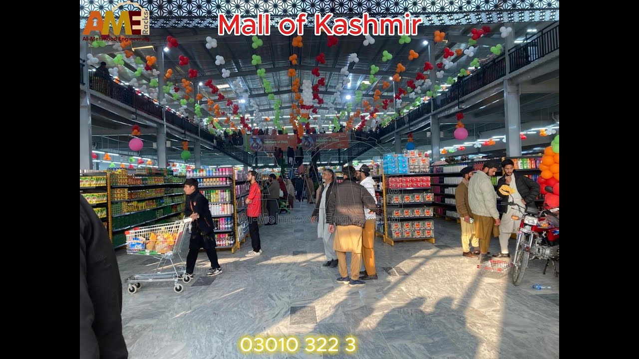 Best Supermarket Racks in Pakistan | Manufacturer Price & Installation | AME Racks | Mall of Kashmir